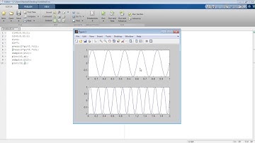 How to use subPlot in MATLAB
