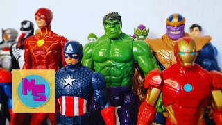 Unboxing SuperHeroes AVENGERS HULK IRONMAN BATMAN SPIDERMAN THANOS JOKER |MaximShow|