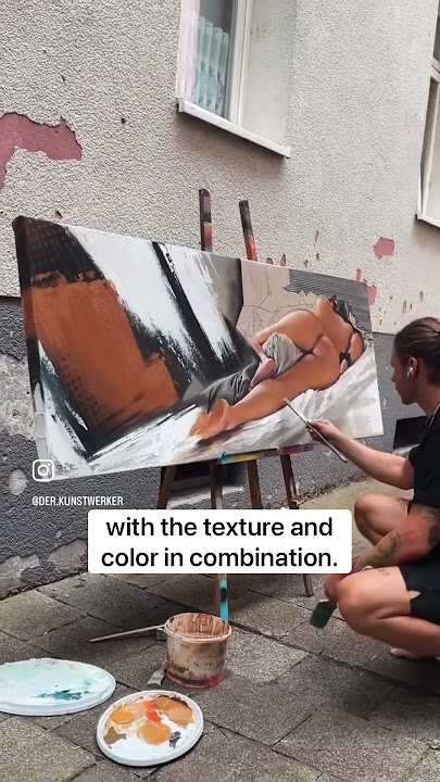 How I Paint A Naked Woman In Bed