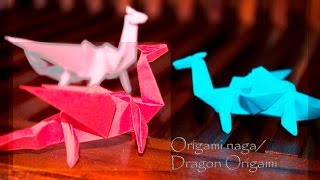 Cara membuat origami naga 3D dari kertas lipat