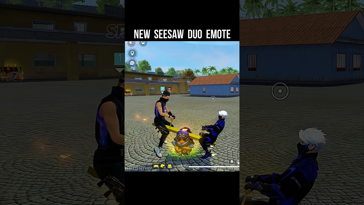 New Seesaw Duo Emote 🔥 Best Duo Emote in Free Fire | Emote Royale Event 