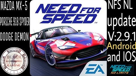 NFS NO LIMITS | update v2.9.1 | MAZDA MX-5 | blackridge rivals season 14