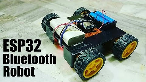 Building an ESP32 Bluetooth Robot with Smartphone control