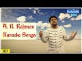 AR Rahman Karaoke Songs | Tamil Karoke Song | Best Of AR Rahman | Tamil Movie Songs | Music Master