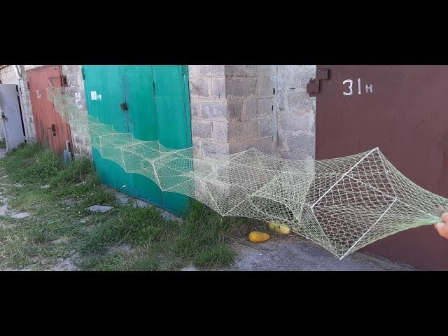 Как ставить раколовку гармошку. Как ставить раколовку гармошку