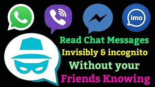 How to read chat messages invisibly and incognito, without your friends knowing . screenshot 2
