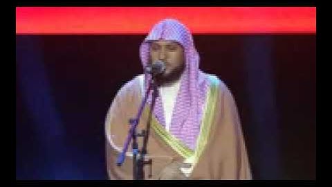 تلاوه من سورة الإسراء يرتلها الشيخ ماهر المعيقلي بأفتتاح مسابقة القرآن الكريم بموسكو