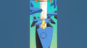 Stack Ball Lvl 63 || Android / IOS Games #shorts #satisfyingvideo