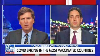 Tucker Nods as Deranged Guest Demands COVID Vaccines Be Pulled