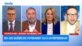 Souveraineté: une dispute éclate en ondes entre Thomas Mulcair et Mathieu BockCôté  extrait de La