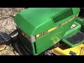 John Deere 320 mower