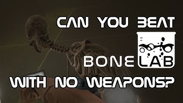 Can You Beat BONELAB With NO WEAPONS?