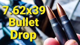 7.62x39 Bullet Drop  Demonstrated and Explained