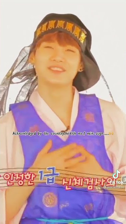 Suga's self praise song.🥰 #bts #suga #runbts