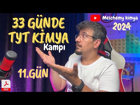 Kimyasal Türler Arası Etkileşimler 4 | 33 Günde TYT Kimya Kampı | 9. Sınıf | 11.gün