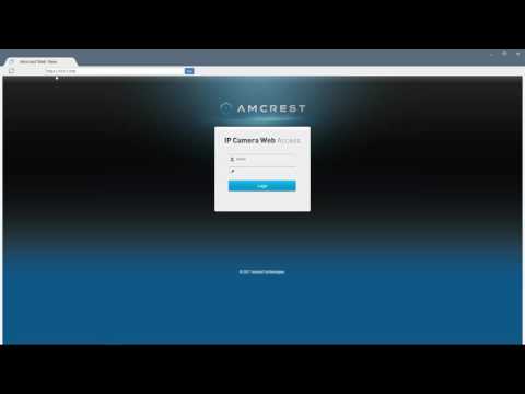 Amcrest WebUI -  HTTPS Setup