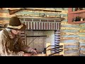 Building 18'h century Furniture and How to Use an Inkle Loom | CABIN BUILD | PIONEER