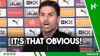 Thumbnail for IT’S THAT OBVIOUS! Arteta SCATHING at Trossard red card | Man City 2-2 Arsenal