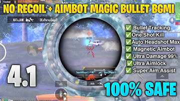 BGMI 4.1 AIMBOT OBB | BGMI 4.1 NO RECOIL CONFIG | BGMI NO RECOIL CONFIG 4.1 [100% Safe No Ban ]
