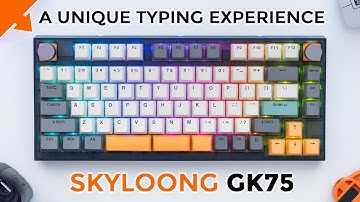 Split Spacebar? Dials? Skyloong GK75 Mechanical Keyboard Review ⌨️