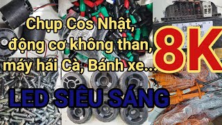 01/04/24 Hàng Nhật Bãi LED COB SIÊU SÁNG 220V 8K, Chụp COS Nhật, Động cơ Không than, Hàng bãi giá rẻ