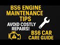 Engine Maintenance Tips | How to Keep Your BS6 Car and Bike Engine Healthy & Fuel Efficient