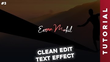Clean Lyrics Edit Tutorial | Alight Motion | Text Transform | #3
