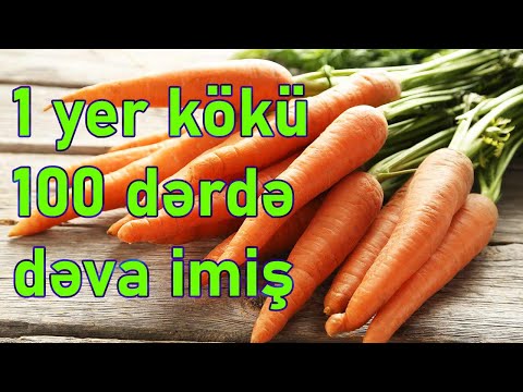 Video: Təzə yerkökü: faydalı xüsusiyyətlər və zərər