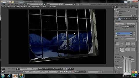 BLENDER 2.5 TUTORIAL- How to Make a Christmas Scene (Part 4)