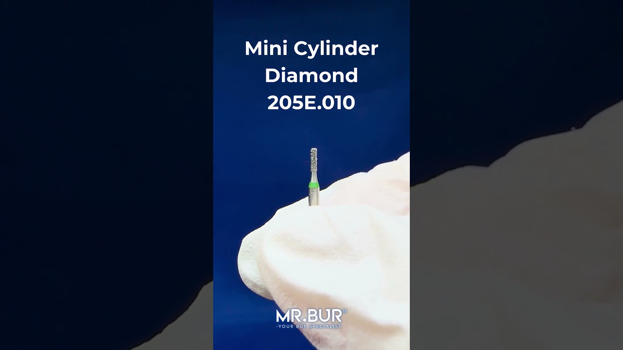 Mini Cylinder Shape Bur | Diamond Dental Bur