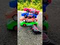 mini police car and rc super car unboxing 🚍test