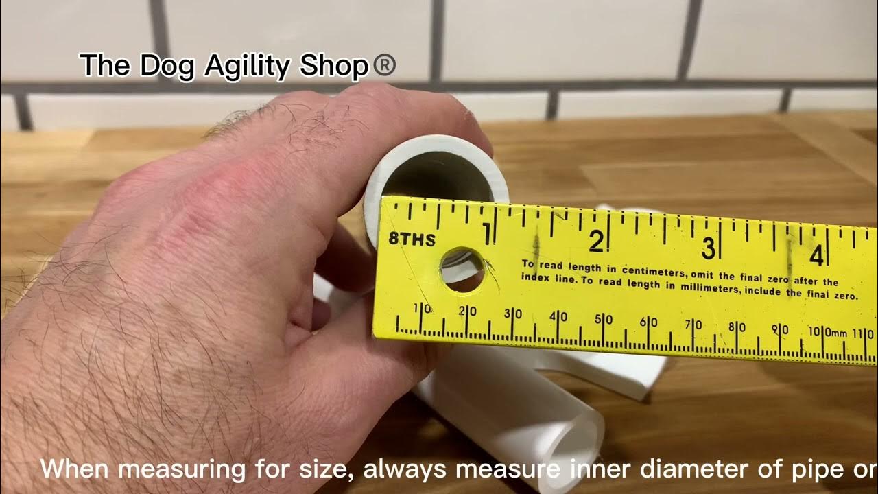 Build your own dog agility equipment with jump cups YouTube