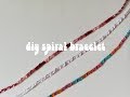 diy spiral friendship bracelet