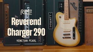 Reverend Charger 290 in Venetian Pearl | Blackstar HT Venue Club 50H MKIII Amp Head