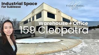 LEASED Warehouse Office Space for Sublease 159 Cleopatra