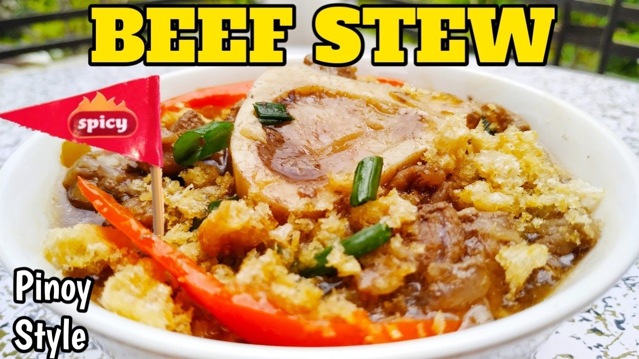 Simple BEEF STEW WITH CHILI RECIPE FILIPINO STYLE Easy Instant Pot 