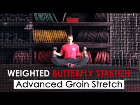 LOADED BUTTERFLY STRETCH: (Ido Portal hip mobility exercise)
