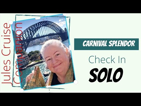 My Solo Cruise Check-In Experience @julescruisecompanion #cruise Video Thumbnail