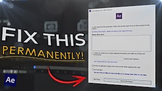 HOW TO FIX AFTER EFFECTS LAGS & CRASHES