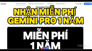 Nhận miễn phí tài khoản GEMINI PRO  và 2TB google driver  1NĂM