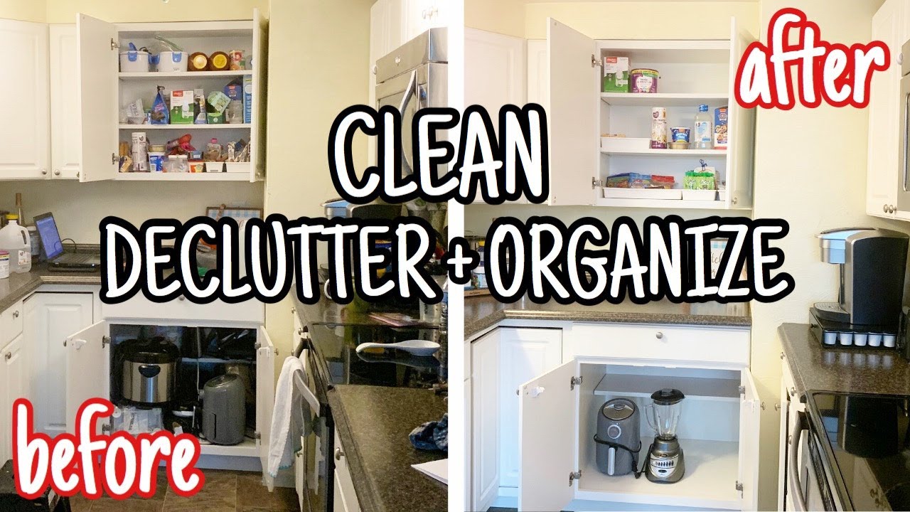 EXTREME CLEAN, DECLUTTER & ORGANIZE | CLEAN WITH ME | CLEANING ...