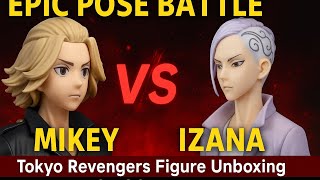 Mikey vs Izana Unboxing & Pose Battle 🔥 Tokyo Revengers Figure Review