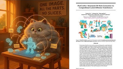 PartCrafter: Structured 3D Mesh Generation via Compositional Latent Diffusion Transformers