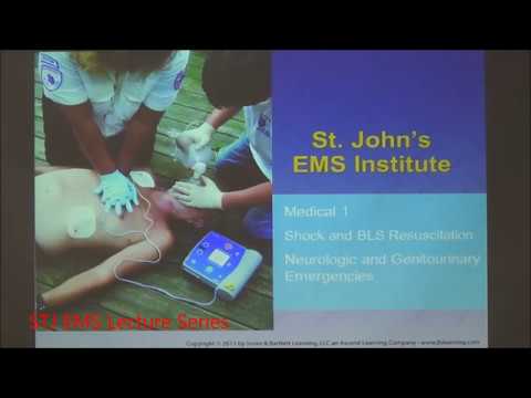 Paramedic Refresher Medical Emergencies Lecture Part 1