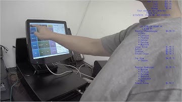 CIB Security Inc  HD 4K Resolution POS Text Inserter in Red Color Font size 3