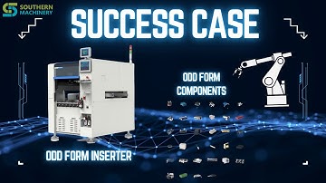 2 of Oddform Insertion Machine working for Smart EMS factory PCB assembly