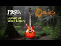 Wildcat guitars exclusive run prs custom 24 wood library