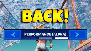 Bubble Wrap Builds Are *BACK* in Fortnite! (Performance Mode Update)