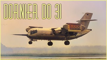 Dornier Do 31: The Most Ambitious VTOL Jet Transport Ever Made