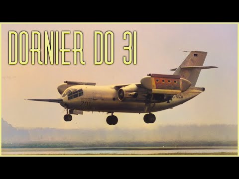 Dornier Do 31: The Most Ambitious VTOL Jet Transport Ever Made